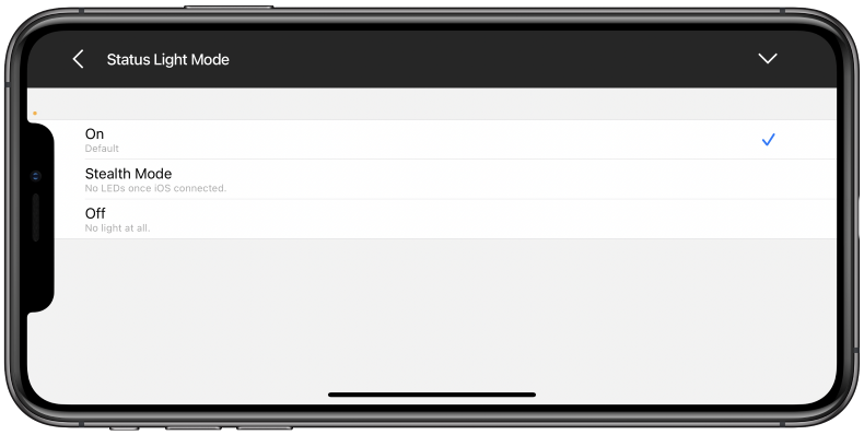 Mevo Start LED Mode