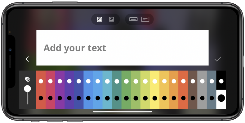Default single-line lower third