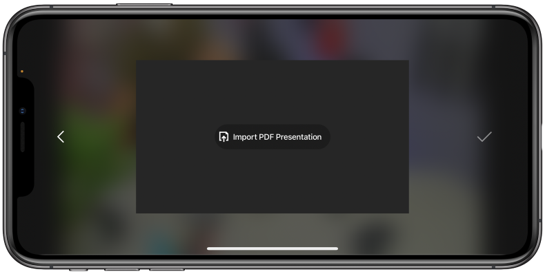 Import PDF Slideshow