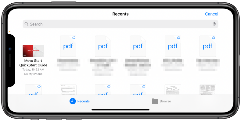File preview of PDF slideshow