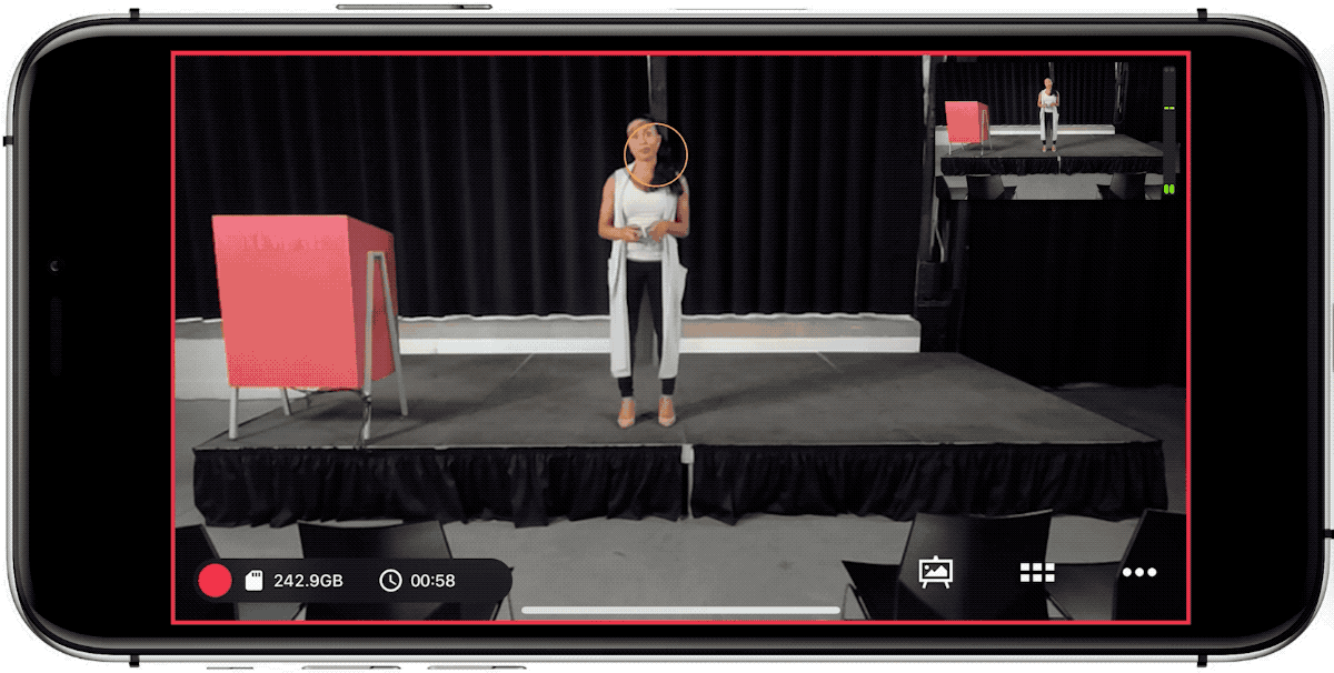 Live Follow demo (animated)