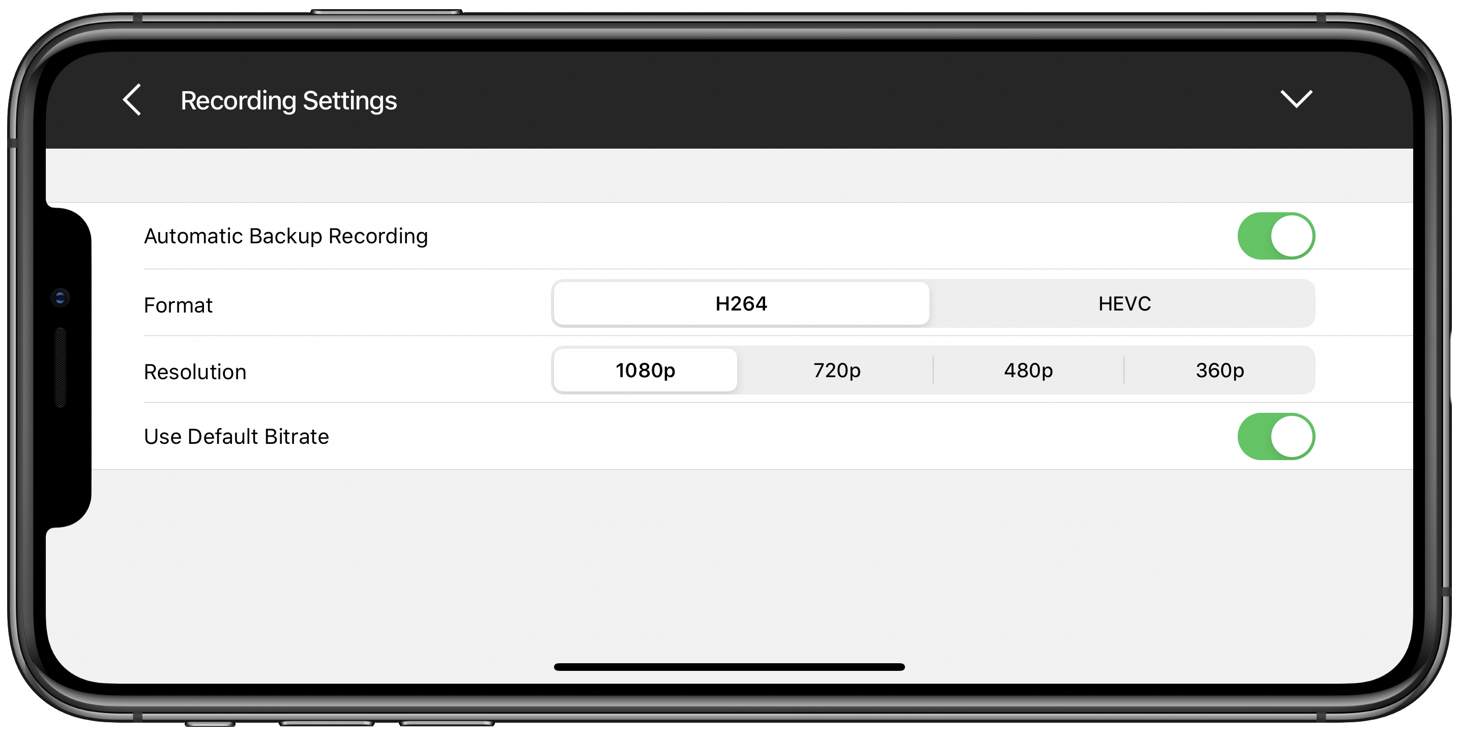 mevo start video quality