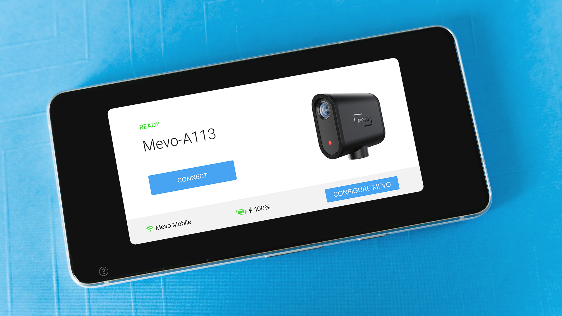 can you use the mevo app on a laptop