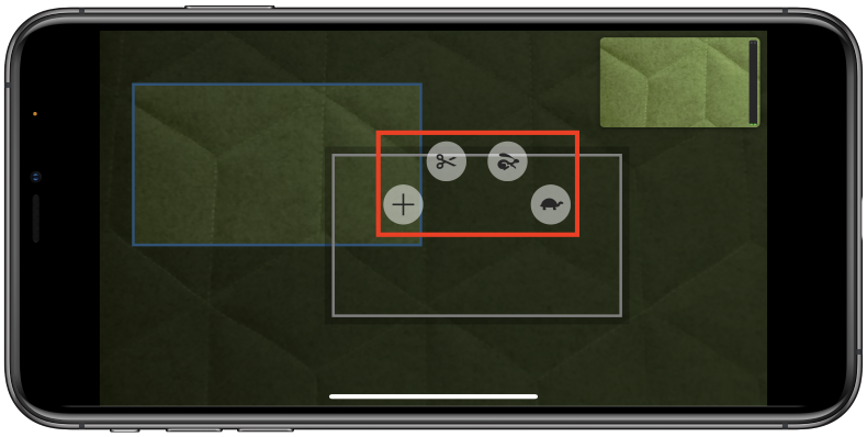 wide shot hold menu
