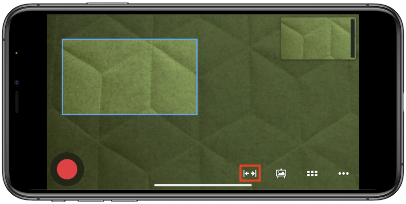 wide shot button