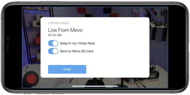 mevo stream to facebook group