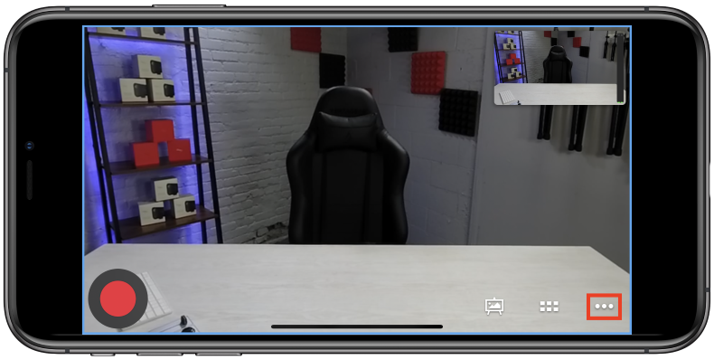 Mevo App More Options and Settings