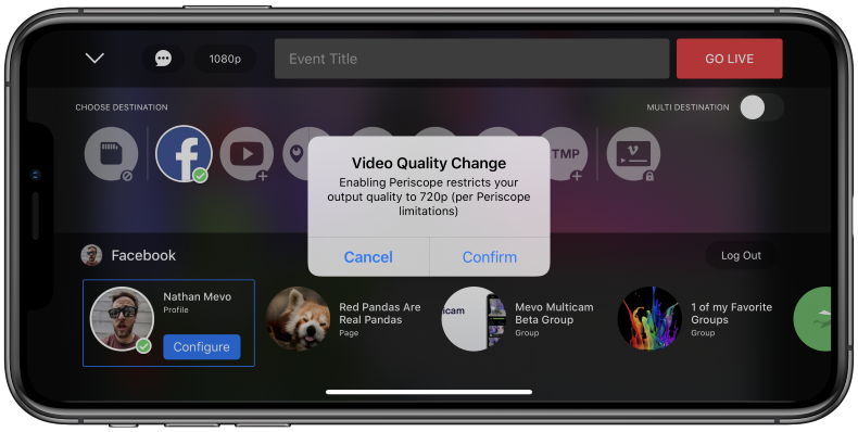 720p confirmation alert